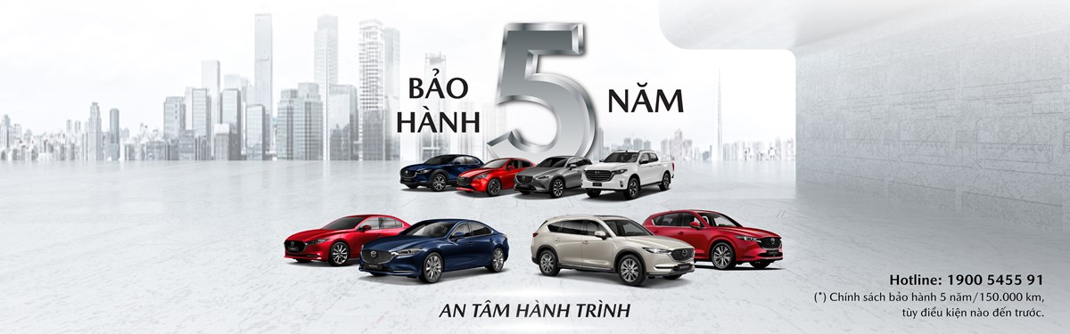 THACO AUTO ĐỒNG HÀNH CÙNG KHÁCH HÀNG SỞ HỮU XE DU LỊCH VỚI CHÍNH SÁCH BẢO HÀNH 5 NĂM